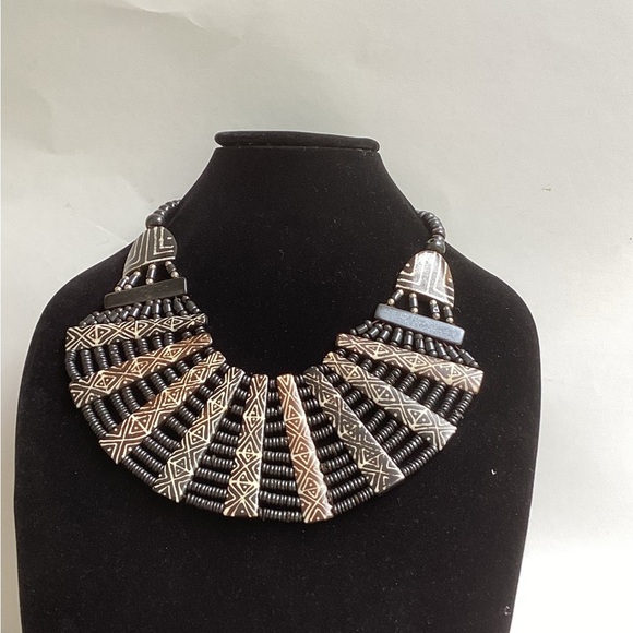 NYC STATEMENT  CHOKER  NECKLACE 2A29 - Picture 11 of 12